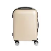 Best Gifi Valise cabine rigide trolley 4 roulettes 37L couleur ivoire