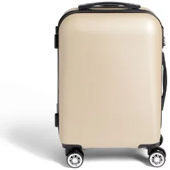 Best Gifi Valise cabine rigide trolley 4 roulettes 37L couleur ivoire