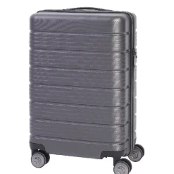 Online Gifi Valise cabine 4 roues avec compartiment USB grise