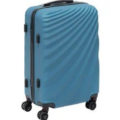 New Gifi Valise moyenne ABS bleu 60x44x26cm
