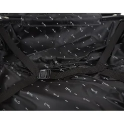 Gifi Valise rigide 4 roues 38L ABS noir L.56 cm