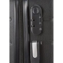 Best Gifi Valise rigide 4 roues 38L ABS noir L.56 cm