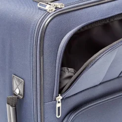 Sale Gifi Valise souple 4 roues bleu H.55 cm