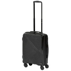 New Gifi Valise sur roulettes noir H56 cm