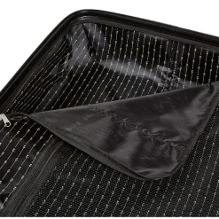 Discount Gifi Valise sur roulettes noir H75 cm