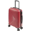 Discount Gifi Valise sur roulettes rouge H56 cm