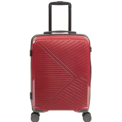 Discount Gifi Valise sur roulettes rouge H56 cm