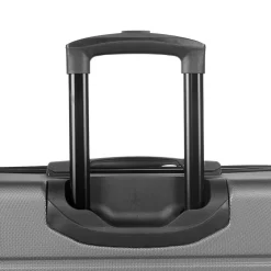 New Gifi Valise trolley ABS rigide 4 roues gris L. 50 cm
