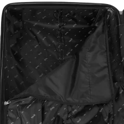 New Gifi Valise trolley ABS rigide 4 roues gris L. 50 cm