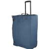 Clearance Gifi Valise trolley pliable bleue