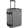 Gifi Valise trolley pliable grise et noire