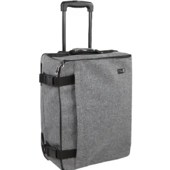 Gifi Valise trolley pliable grise et noire