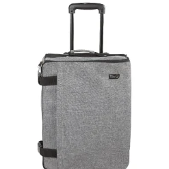 Gifi Valise trolley pliable grise et noire