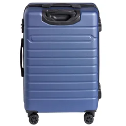 Online Gifi Valise trolley rigide 4 roues bleu marine L. 60 cm