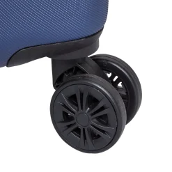 Online Gifi Valise trolley rigide 4 roues bleu marine L. 60 cm