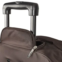 Online Gifi Valise trolley à roulettes marron 41 L