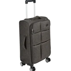 Sale Gifi Valise trolley souple 8 roues gris H50 cm