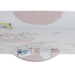 Hot Gifi Valise trotteur enfant rose blanc 47x31xH23,5 cm