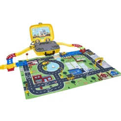 Gifi Jeux D'Imagination Et D'Imitation<Valisette circuit + accessoires travaux public