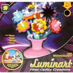 Vase de fleurs lumineuses à confectionner*Gifi