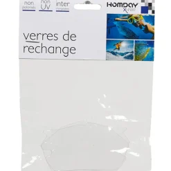 Verres de rechange transparents pour lunettes caméra sport*Gifi Hot