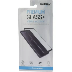 Verre trempé incurvé pour Samsung S9 Plus transparent*Gifi Discount