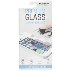 Verre trempé pour Iphone 5/5c/5s/5SE*Gifi Discount