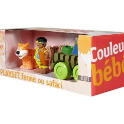 Gifi Jeux D'Imagination Et D'Imitation<Véhicule et figurine ferme ou savane