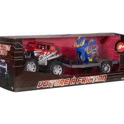 Gifi Jeux D'Imagination Et D'Imitation<Voiture friction 4X4 et remorque