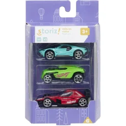 Outlet Gifi Voiture métal échelle 1/64 multicolore x3