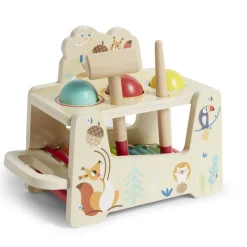 Gifi Eveil<Xylophone marteau 2en1 en bois